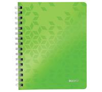 Leitz 4639 WOW cuaderno espiral A5 rayado 80 gramos 80 hojas verde (2 agujeros)