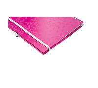 Leitz 4644 WOW cuaderno A4 rayado 80 gramos 80 hojas rosa metalizado