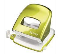 Leitz 5008 - Perforadora de escritorio, color verde