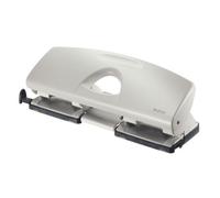 Leitz - Perforador para 4 agujeros, color gris