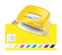 Leitz NeXXt Wow - Perforadora de agujeros (10 hojas), color amarillo