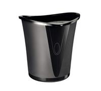 Leitz 52040095 Allura - Papelera con capacidad de 18 litros, negro