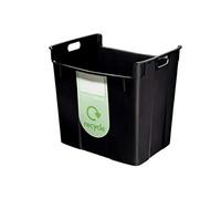 Papelera para reciclaje Leitz Negro 40 l.