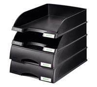 Leitz 5210 Plus bandeja portadocumentos con cajón negro
