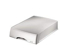 LEITZ 52100085 - Bandeja para cartas a4 Plus con cajón, gris