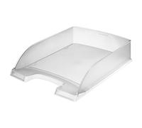 Leitz Standard Briefkorb Plus - Bandeja de escritorio (255 x 360 x 70 mm, Transparente, Poliestireno, A4, Envelope, Carta, Papel)