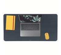 Leitz 52680019 - Alfombrilla de Escritorio Cosy,Superficie Mate Antideslizante, Compatible con Ratones Láser y Ópticos, 80x40 cm, Protección contra Derrames y Arañazos, Fácil Limpieza, Gris Terciopelo