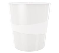 Leitz 5278 WOW papelera blanco metalizado