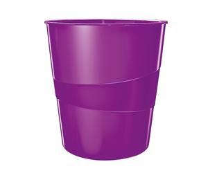 Leitz 5278 WOW papelera violeta metalizado