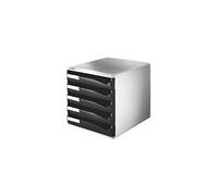 Leitz 5280 cajonera negra (5 cajones)
