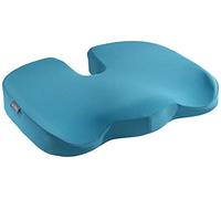 Leitz 52840061 - Cojín de Asiento Ergo Cosy, Alivia Presión Espinal, Mejora Circulación, Funda Lavable, Compatible con Sillas y Asientos, Diseño Ergonómico, Color Azul Calma