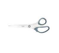 Leitz Tijeras de Titanio Gama WOW, para diestros y zurdos, empuñadura ergonómica, Blanco Perla