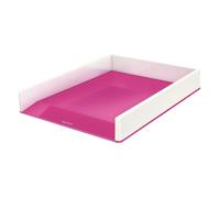 Leitz 5361 WOW Bandeja para cartas bicolor rosa/blanco