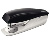 Leitz 55010095 - Grapadora de mano, color negro 25 Hojas Negro Cartulina
