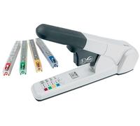 Leitz 55510084 - Grapadora de mano (75 x 300 x 140 mm), color plateado