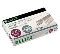 Leitz 56410000 grapas grapas de Jewel níquel plateado 4 mm, 2000 unidades)