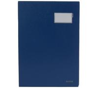 Leitz 57000135 - Portafirmas cubierta PP 20 compartimentos con tarjetero color a