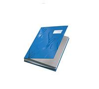 LEITZ 57450035 - Portafirmas SIGN fuelle 18 separadores acabado soft grip color azul