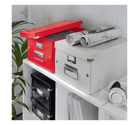 Leitz 6041 WOW Caja de CD roja
