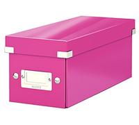 Leitz Caja para CD Click & Store WOW 60410023 143x147x352 mm Fucsia