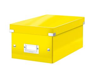 Leitz 6042 WOW Caja de DVD Amarillo