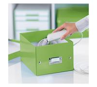 Leitz Caja de Almacenaje A5, Gama Click and Store, Pequeña, Verde, 60430054