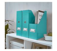 Leitz 6047 WOW caja para revistas turquesa