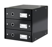 Leitz 6048 WOW cajonera negra (3 cajones)
