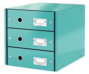 LEITZ 60480051 - Buc de 3 cajones (290x283x360 mm) color turquesa