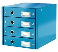 LEITZ 60490036 - Buc de 4 cajones (290x283x360 mm) color azul
