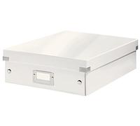 Leitz Caja Organizadora, Gama Click and Store 60580001 - Mediana, Blanco