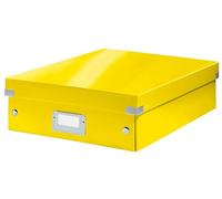 Leitz Caja Organizadora, Gama Click and Store 60580016 - Mediana, Amarillo