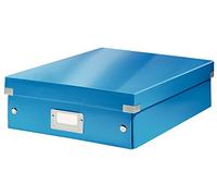 Leitz Caja organizadora mediana, Azul, Click and Store, 60580036