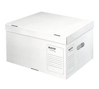Leitz 61040000 Infinity - Caja de archivo, talla L, color blanco