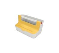 Leitz 61250019 caja de almacenaje Rectangular Acrilonitrilo butadieno estireno (ABS) Blanco, Amarillo