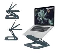 Leitz 64240089 - Soporte para Portátil MultiÁngulo de Altura Ajustable, 80% Plás