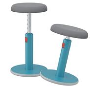 Leitz Ergo Cosy taburete activo azul para sentarse y pararse