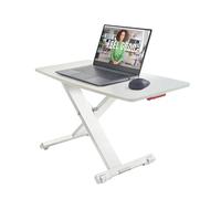 Leitz Convertidor de Escritorio, Soporte Compacto de Altura Ajustable para Monitores de Ordenador y Portátiles, 700x350mm, Gama Ergo Cosy, Blanco/Gris, 65330085