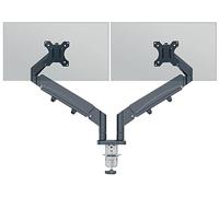 Leitz 65370089 - Brazo 2 Monitores Ergo Space Saving