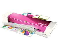 Leitz Plastificadora térmica iLAM Home Office 73680023 – DIN A4, blanco/fucsia