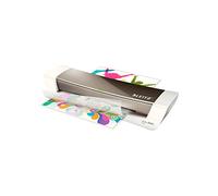 LEITZ 73680089 - Plastificadora térmica iLAM Home Office DIN A4 color blanco/gris