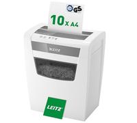 Leitz IQ Home Office P-4 triturador de papel Corte en partículas 22 cm Blanco
