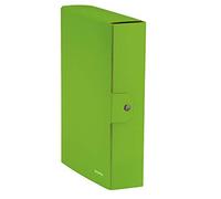 Leitz 89317 - Caja de proyectos Wow, lomo de 8 cm, color verde lima