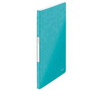 Leitz A4 Display Book, 40 Pockets, 80 Sheet Capacity, Transparent Pockets, Ice B