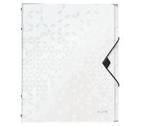 Leitz A4 Divider Book, Holds Up to 200 Sheets, Integrated Index with 6 Compartme