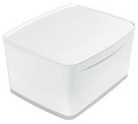 Leitz A4 MyBox Large with Lid, Storage Box for Home and Office, 18 L, Matt Finis