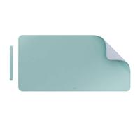 Leitz Alfombrilla de Escritorio Grande - Protector de Escritorio Impermeable, Antideslizante para Teclado y Ratón, Cubre Escritorio, Resistente a Arañazos, Fácil de Limpiar (80x40cm, Menta)