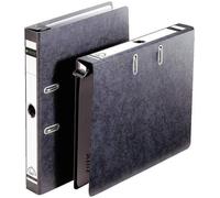 Leitz Archivador colgante de calidad 180°, A4, 20 unidades, color negro, lomo de 50 mm, ideal para uso en remolques, cubierta de cartón duro, 18220000