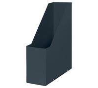 Leitz, Archivador de Escritorio Click and Store de Cartón para el Hogar y Oficina, Revistero, Organizador de Documentos y Carpetas, Gama Cosy, Gris Terciopelo, 53560019, Tamaño A4