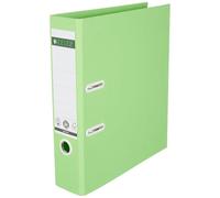 Leitz - Archivador de Palanca 180° Recycle de Polipropileno para Almacenaje de Documentos, 100% Reciclable y Cartón Reciclado, para 600 Hojas A4, Verde, 10180055 (Paquete de 6)